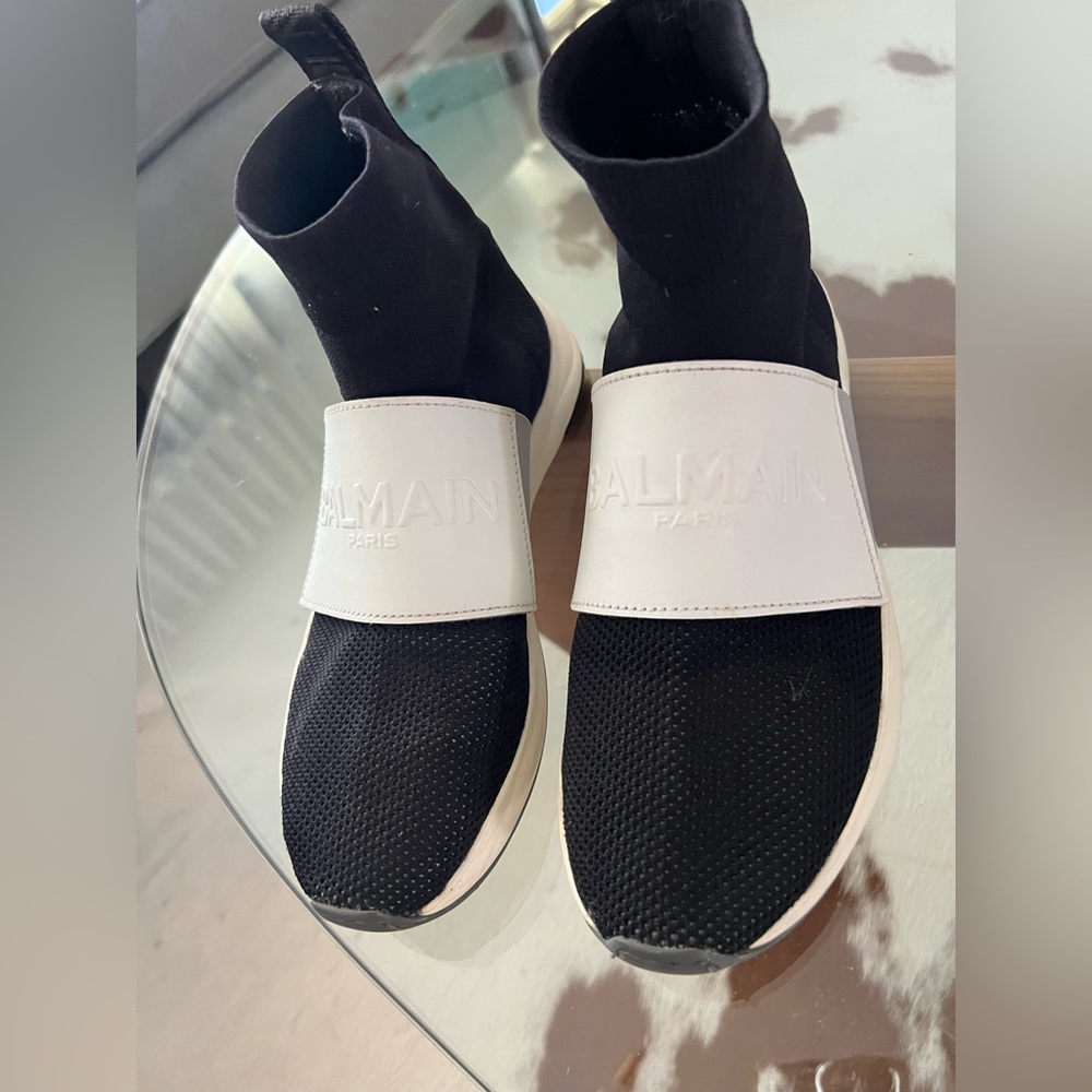 Authentic Balmain Cameron Sock Sneakers